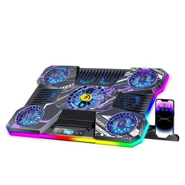 Imagem de Almofada de resfriamento para laptop ChillCore A21 RGB 9 ventiladores 