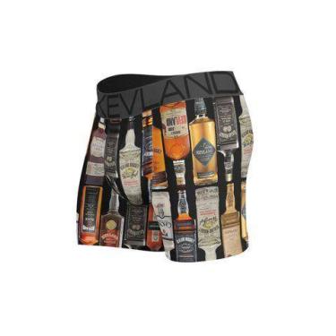 Imagem de Cueca Boxer Kevland Whisky, Preto, G