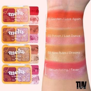 Imagem de Duo Blush + Iluminador Melu by Ruby Rose 6g- ESCOLHA SUA COR Cor:Garde