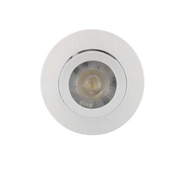 Imagem de Luminária Embutir Spot 7w Inclinável Branco Frio COB Redondo - CBC
