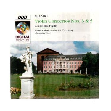 Imagem de Cd mozart - violin concertos nos 3 e 5 - Sony Music, 1 MESES 