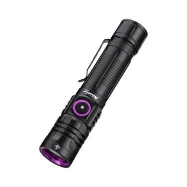 Imagem de Lanterna UV LED De Alta Potência 365nm 395nm Recarregável USB Luz Negr