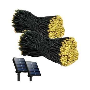 Imagem de Fita De Luz Solar LED 1/2PCS Com 8 Modos Para Decoração De Jardim, Ter