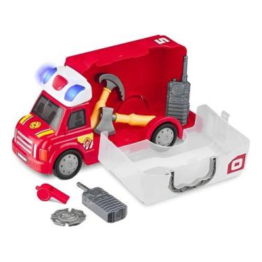 Imagem de Caminhão de Bombeiro WorkShop Junior BR898 - MULTILASER