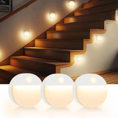 Imagem de Sensor de movimento Stair Light Guankai, pacote com 3 unidades para am