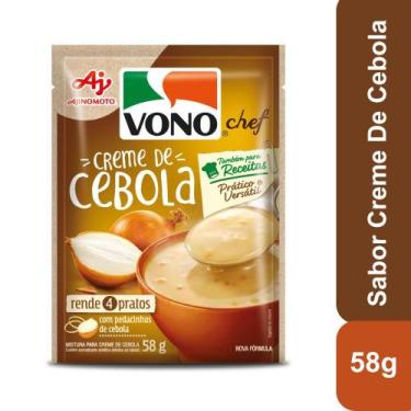 Imagem de Sopa cremosa VONO Chef Sabor Creme de Cebola 58g - VONO®