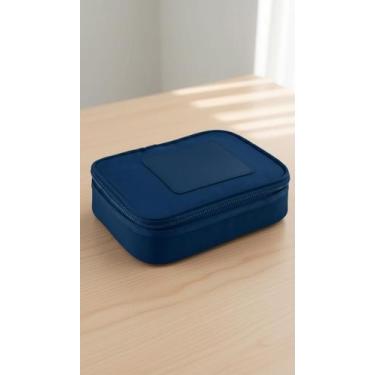 Imagem de Estojo Escolar Box Nylon Resistente 21x15x6cm - Congratulations Store