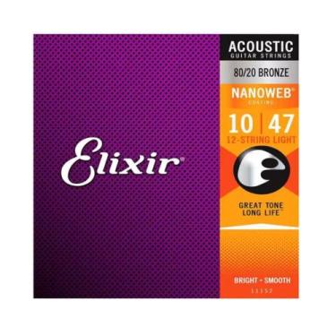 Imagem de Enc violao aco elixir 010 light 12c