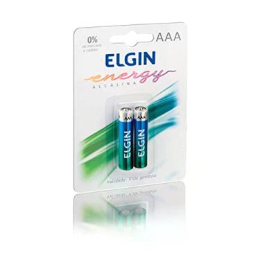 Imagem de Pilha Alcalina AAA Elgin com 2 unidades Palito