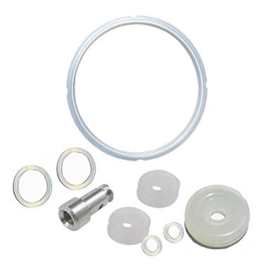 Imagem de TamBee Anel de vedação de silicone, juntas transparentes para panelas de pressão, flutuador e selador de substituição universal para panelas de pressão elétricas de 5qt 6qt conjunto de 9 peças de