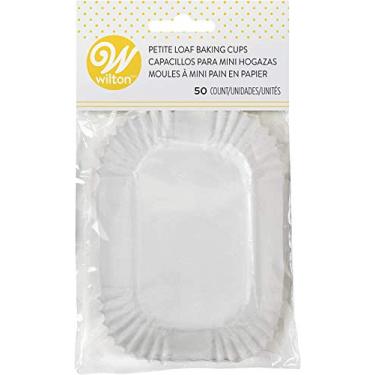 Imagem de Wilton Mini forro/copos brancos para assar pão, muffins/bolo (pacote com 12)