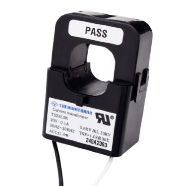 Imagem de Leviton Transformador de corrente de submedição CTD02-K16, 200A, 200:0.1A, Split Core 94/100 por 94/100 polegadas, quantidade de 1