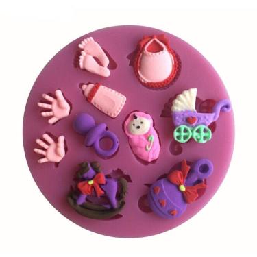 Imagem de Molde De Silicone Cha De Bebe