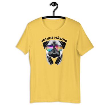 Imagem de Camiseta Masculina - Dog Volume Máximo