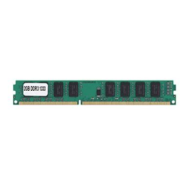 Imagem de Memória RAM DDR3, Memória DDR3 2GB 1333MHz DDR3 PC3-10600 Módulo de memória de 240 pinos para Intel/para placa-mãe AMD/PC/computador desktop