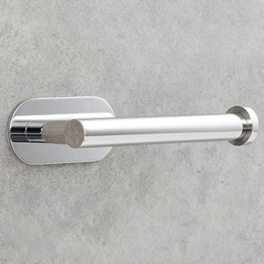 Imagem de Gancho de roupão de banho autoadesivo sem perfuração gancho de toalha para roupas de banheiro gancho de casaco acessórios de cozinha, polonês