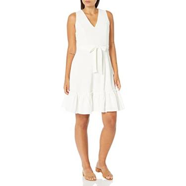 Imagem de Tommy Hilfiger Caimento feminino e flare, Marfim, 40