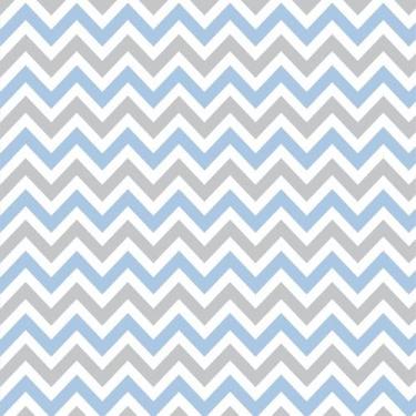 Imagem de Papel De Parede Adesivo Chevron Azul Cinza Quarto Sala 3m