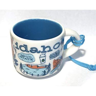 Imagem de Nova caneca de café Starbucks IDAHO Been There Collection de cerâmica enfeite de Demitasse 57 g