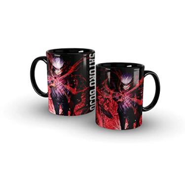 Imagem de LEAR Caneca Preta Cerâmica 325ML Jujutsu Kaisen Satoru Gojo