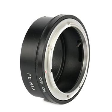 Imagem de MOOKEENONE Adaptador de liga de alumínio para lente Canon FD para NEX E-Mount NEX5T NEX3N NEX3C NEX7