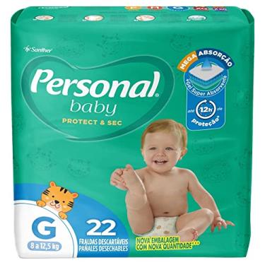 Imagem de Fralda Personal Soft & Protect Jumbo G 22 Un