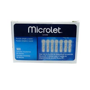 Imagem de Lancetas de Glicose Microlet Original - 100 unidades