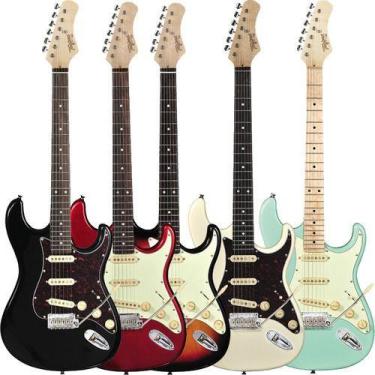 Imagem de Guitarra Elétrica Stratocaster Tagima New T635 3 Captadores