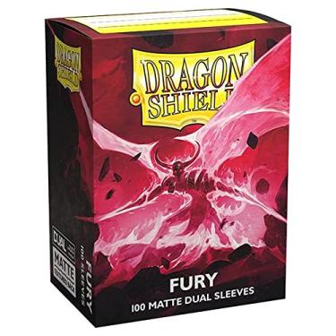 Imagem de 5 Packs Dragon Shield Dual Matte Fury Standard Size 100 ct Card Sleeves Value Bundle!