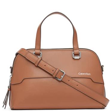 Imagem de Calvin Klein Bolsa Jasper com compartimento duplo, Caramel, One Size