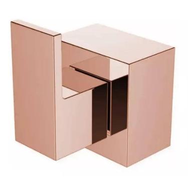 Imagem de Acabamento P/ Registro Quadrado Padrão Deca Madri Rose Gold