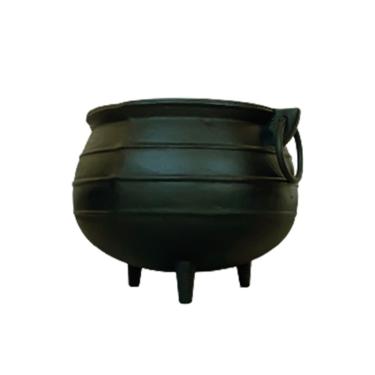 Imagem de Caldeirão Sem Tampa Panela Tripé Em Ferro Fundido 55l