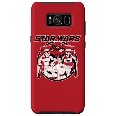 Imagem de Galaxy S8+ Star Wars Visions Group Shot Dark Side Logo Case
