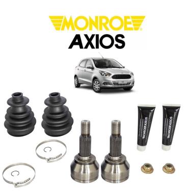 Imagem de Par Junta Homocinética Fixa Lado Roda Axios 20x25  Dianteira Ford Ka 2014 A 2021