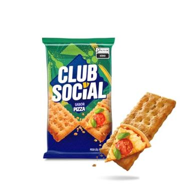 Imagem de Biscoito Salgado Club Social regular pizza multipack 141g