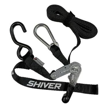 Imagem de Par Cinta Esticador Catraca Extensor Gancho Mosquetão Shiver