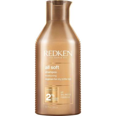 Imagem de Shampoo Redken All Soft Argan Oil para cabelos secos e quebr