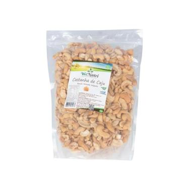 Imagem de Castanha de Caju Torrada Banda/Quebrada com Sal 1kg Wenutri