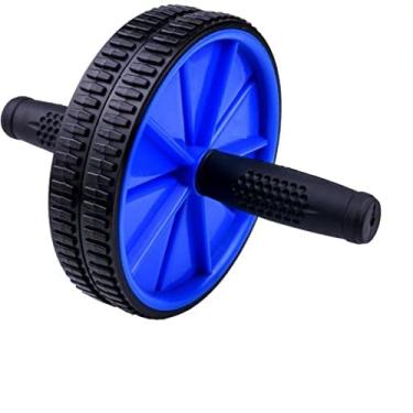 Imagem de Roda Para Exercícios Abdominal Lombar Fitness Academia (Azul)
