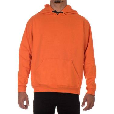 Imagem de Blusa de Frio Moletom Canguru Jaqueta Liso Basico Com Capuz Ajustavel Lançamento Inverno