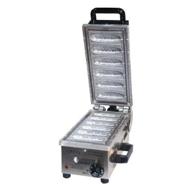 Imagem de Crepeira Elétrica Profissional 6 Cavidades Linha Crepe Suíço no Palito Ademaq