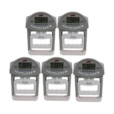 Imagem de Kit 5 Dinamômetro Digital Faixa 0 A 90Kg Manual Graduação 0.1Kg Mão Dm-90 Portátil Inst...