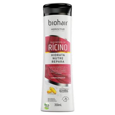 Imagem de Condicionador Óleo Rícino 350ml Biohair Hidrata + Nutre +