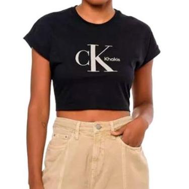 Imagem de Camiseta Calvin Klein Khakis Feminino-Feminino