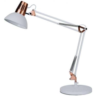 Imagem de Luminária De Mesa Bravalumi Pixar Stylish Articulável E27 Bivolt Branco