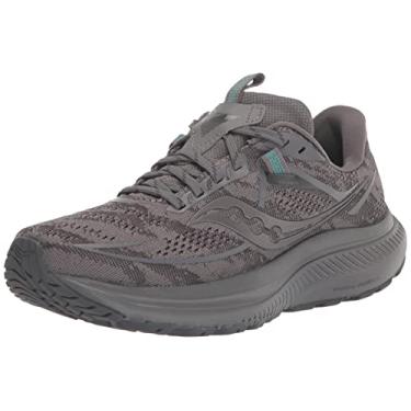 Imagem de Saucony Women's Omni 21 Running Shoe, Asphalt, 10.5