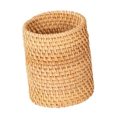 Imagem de Esquirla Suporte de caneta lápis expositor, armazenamento multifuncional de pincel de maquiagem escolar, organizador de mesa para lápis marcadores iluminador, Cilíndrico