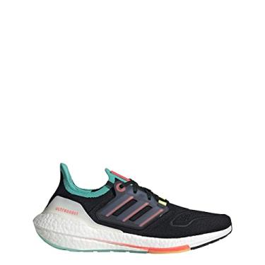 Imagem de adidas Ultraboost 22 Black/Turbo/Mint Rush 10.5 D (M)
