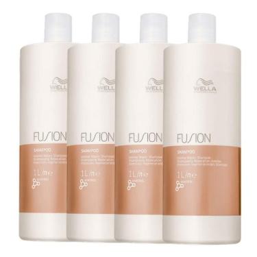 Imagem de Kit 4 Shampoo Fusion 1L - Wella Professionals