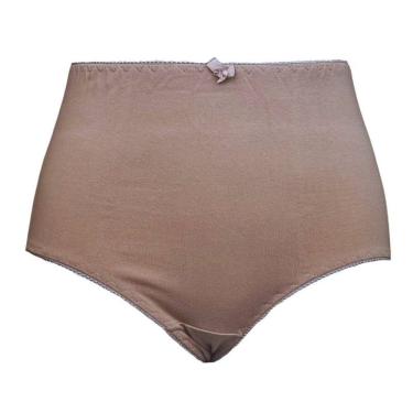 Imagem de Calçola Calcinha Lacinho Básica Cotton Premium Confort Plus Size Grande